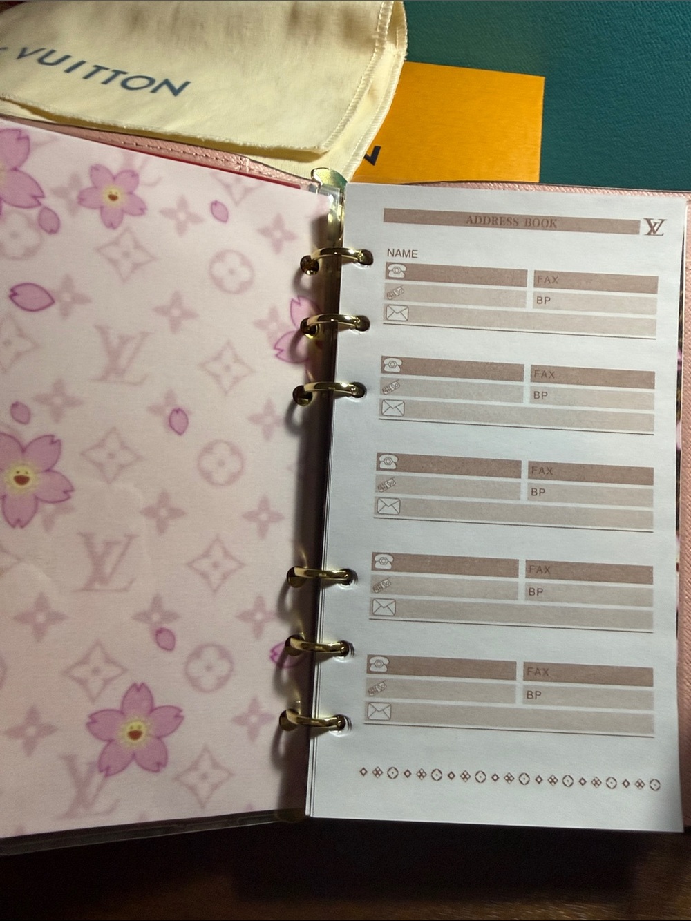 Fashion Vivienne Medium Agenda - Picture 6 of 11